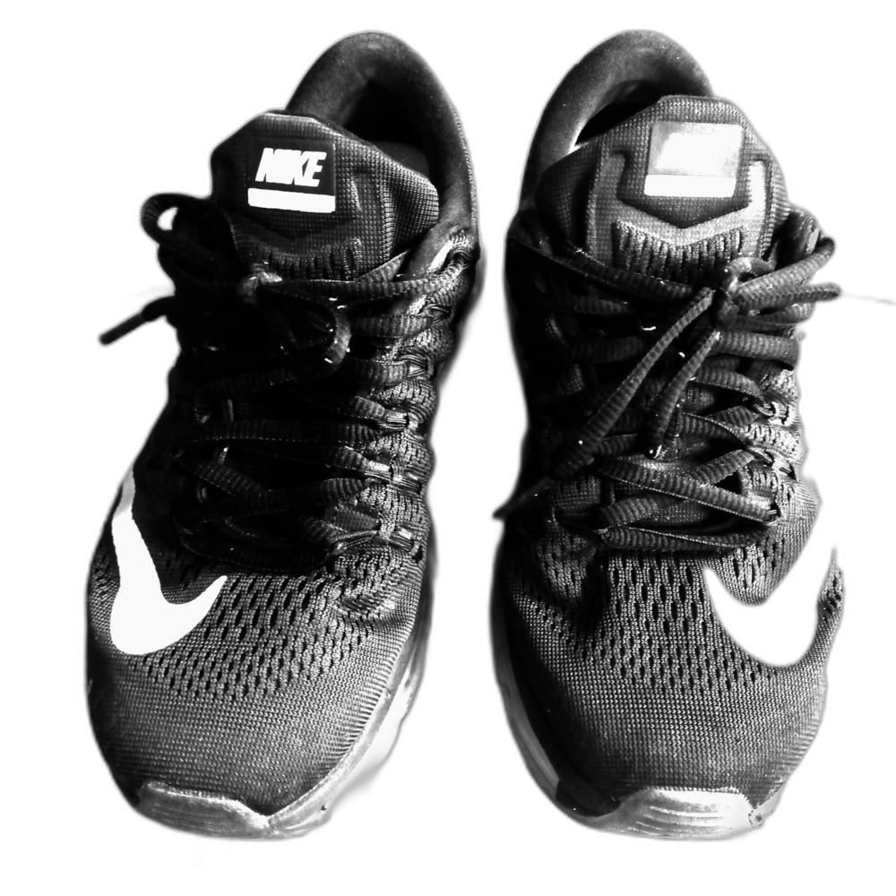 Nike Air Max 2016 Shoes Men's Size 6 Running Shoes Black Women’s 7.5 806772-001